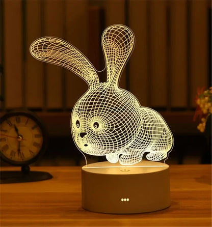 3D Acrylic Lamp for Decoration