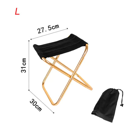 Foldable Aluminium Cloth Camping Chair