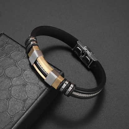 Classic Hand Woven Multi-Layered Leather Bracelet