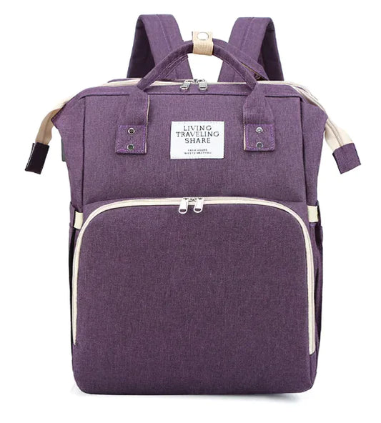 Portable Double-shoulder Large-capacity Mommy Bag