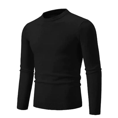 Elastic Slim Fit Sweater for Men