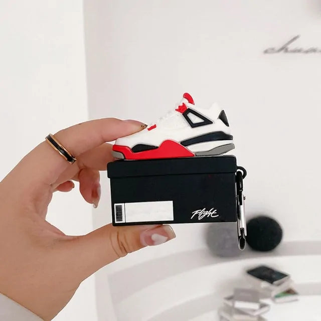 Cute Sneakers Shoe Box Earphone Case For Airpods