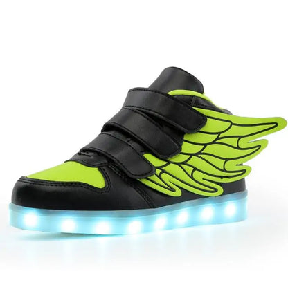 Fashion Shoes Kids Led Glowing Sneakers