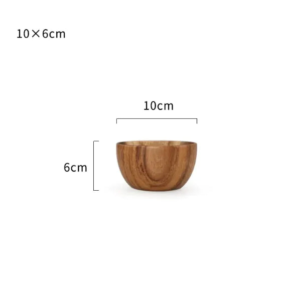 Natural Wood Multi-Purpose Bowl