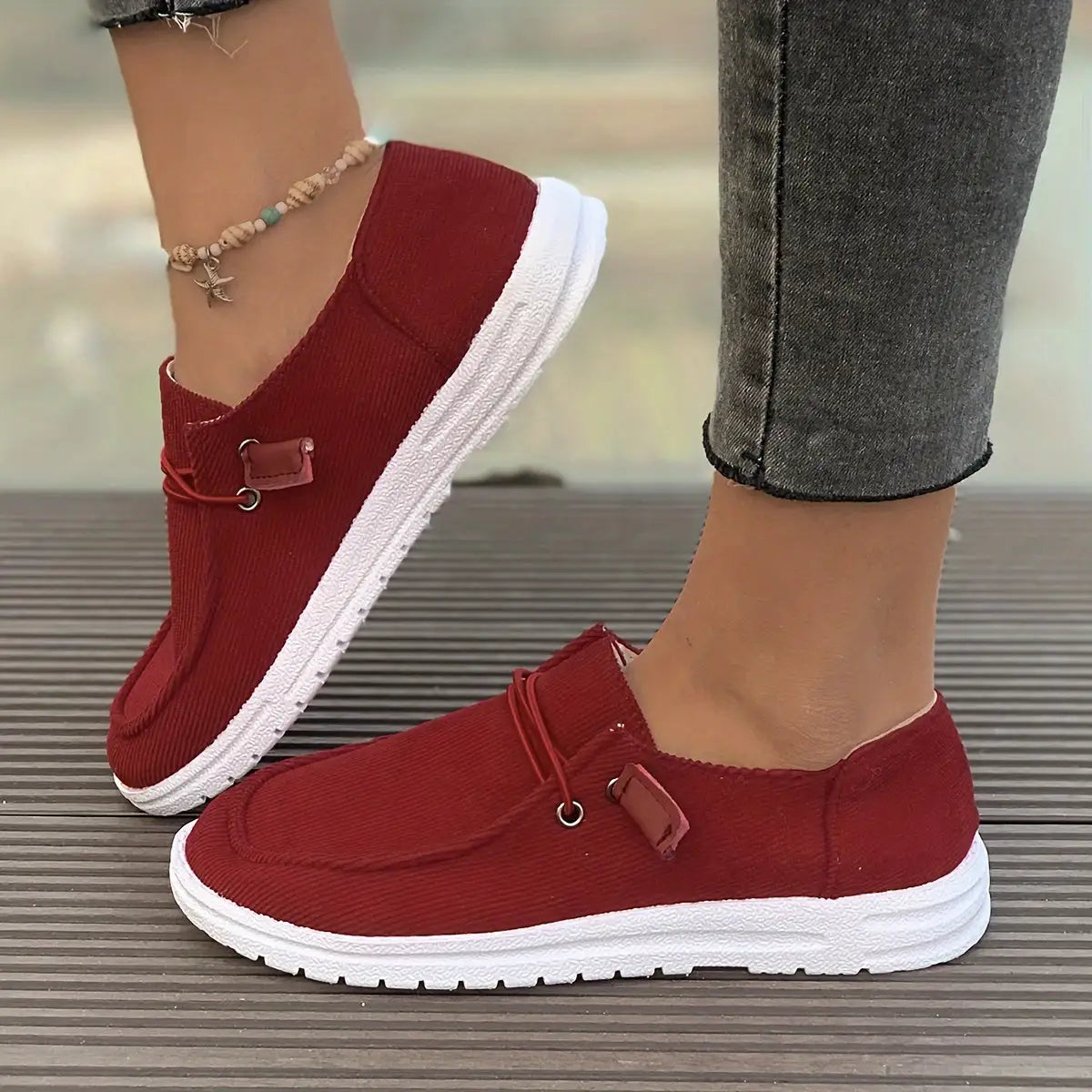 Lux Non Slip Canvas Women Sneakers