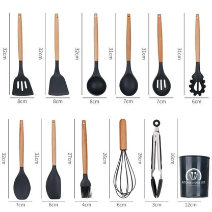 Nordic Silicone Set 12 Pieces