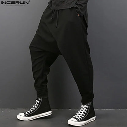 2021 INCERUN Cool Mens Gothic Punk Style