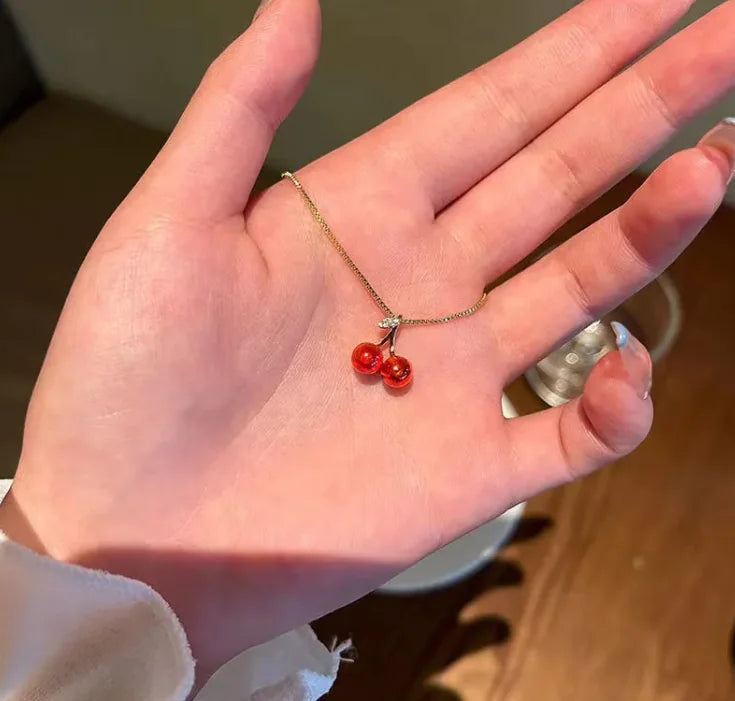 Cherry Bliss Pendant Necklace