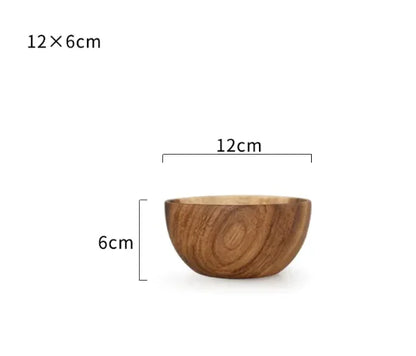 Natural Wood Multi-Purpose Bowl