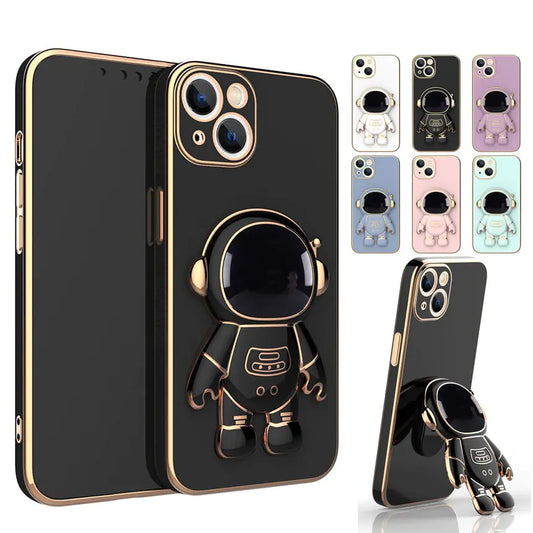 3D Astronaut Folding Phone Case