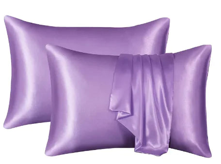 Silk Solid Color Satin Pillowcase