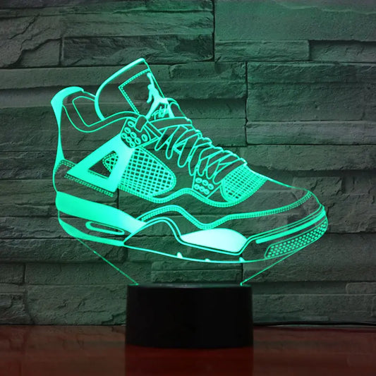 3D LED Sneakers Night Lamp