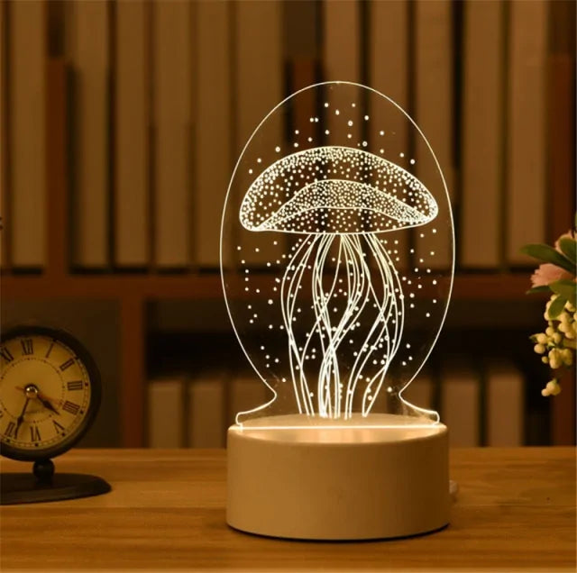 3D Acrylic Lamp for Decoration