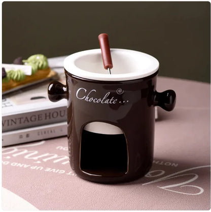 Mini Fondue Pot - Cheese & Dessert Melting Cup