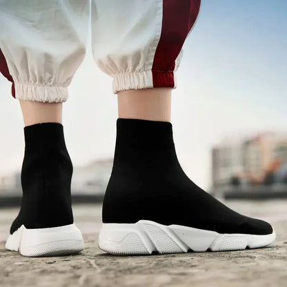 High Sock Trainers Casual Shoes Lightweight Sneakers