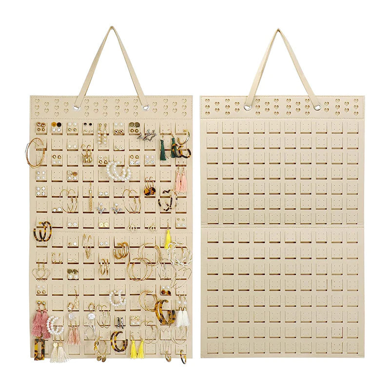 Chic Jewelry Organizer: Stylish Wall-Mounted Storage for Necklaces, Rings, Earrings, and Bracelets