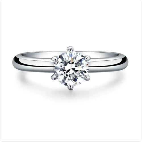 Women’s Fashion Ring with Six-Prong Design