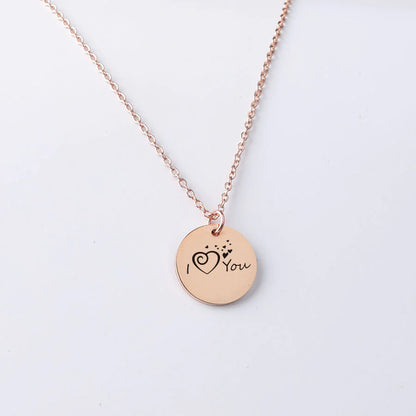 Stainless Couple Necklace