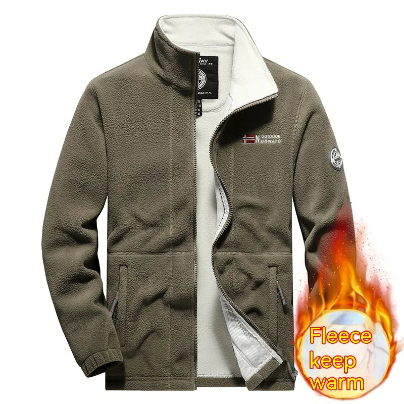 Men’s Double Layered Fleece Jacket