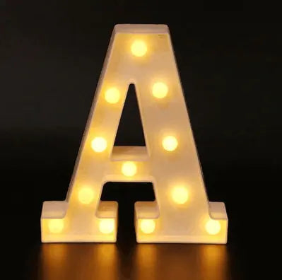 LED Alphabet Letters