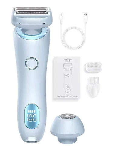 2 In 1 Hair Removal Epilator USB Rechargeable Trimmer