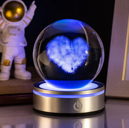 Crystal Ball Starry Sky Desktop Decoration