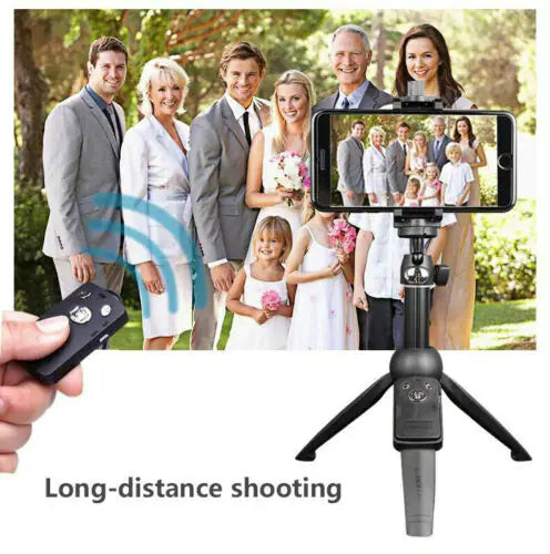 Selfie Stick Tripod 40" Bluetooth Remote Portable for iPhone and Android Phones