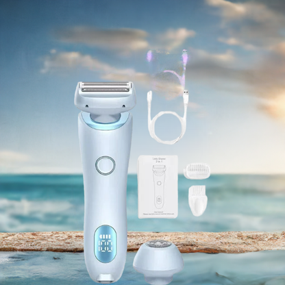 2 In 1 Hair Removal Epilator USB Rechargeable Trimmer