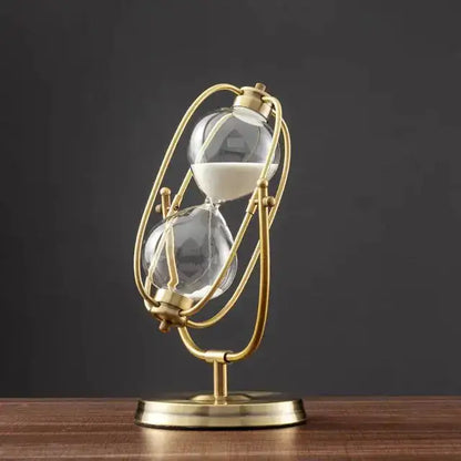 360 Rotating Metal Sand Hourglass