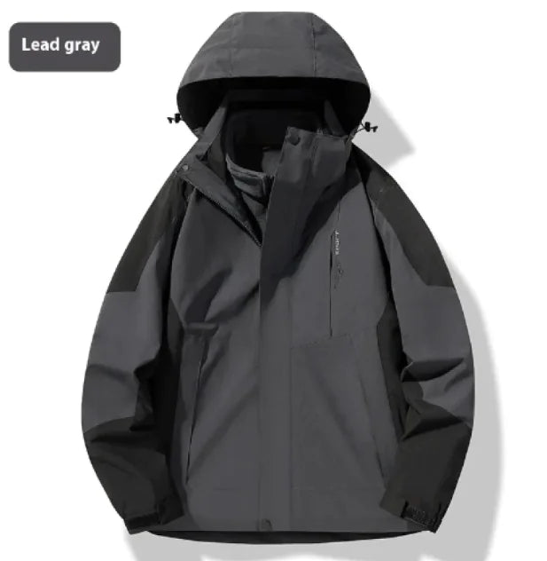 All-Weather 3-in-1 Waterproof Windproof Hiking Jacket