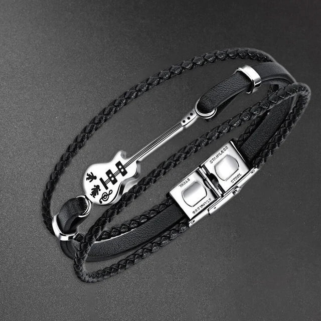 Classic Hand Woven Multi-Layered Leather Bracelet