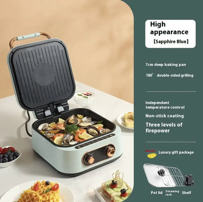 Double Side Heating Multi-function Pancake All-in-one Machine