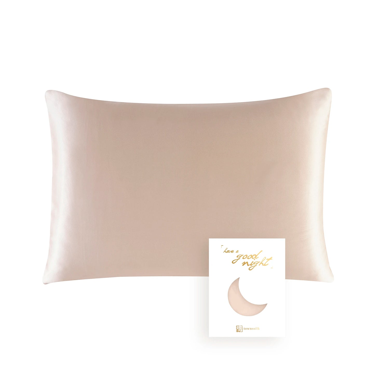 Silk Solid Color Satin Pillowcase