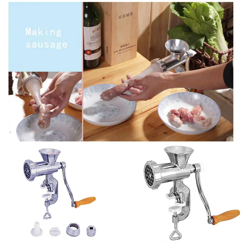 Multifunctional Hand Crank Meat Mincer Tool