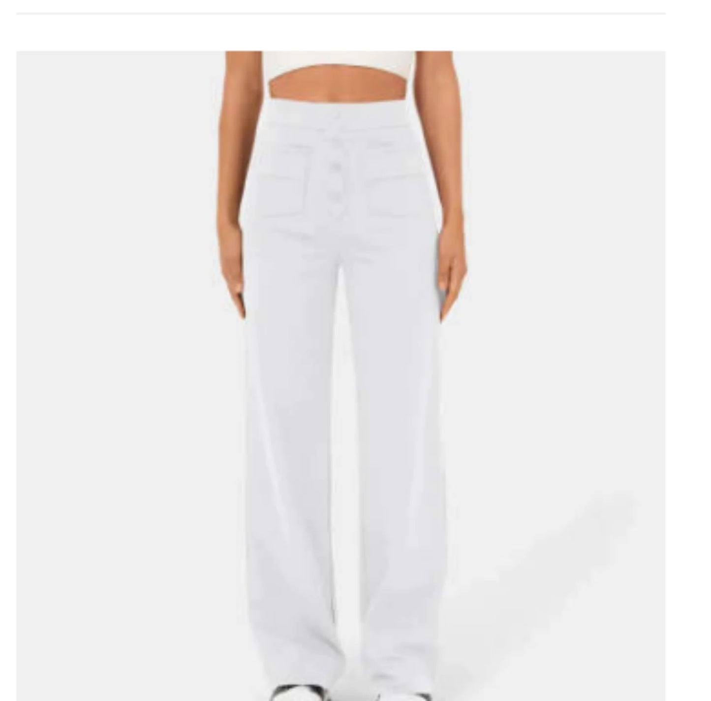 High Waist Wide Leg Baggy Trousers