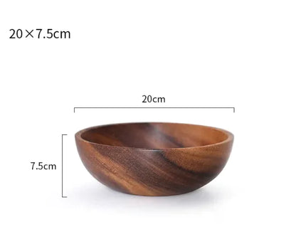 Natural Wood Multi-Purpose Bowl