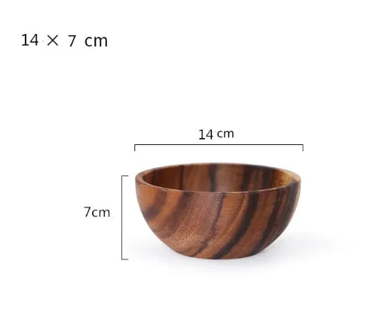 Natural Wood Multi-Purpose Bowl