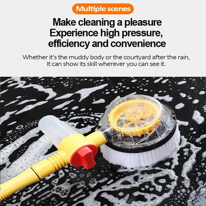 360° Rotary Car Wash Brush Kit