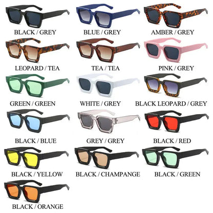 Retro Women Square Sunglasses