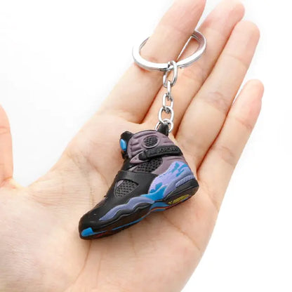 Exquisite 3D Mini Sneakers Keychain