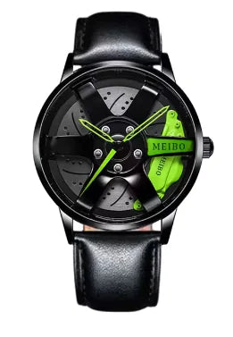 New Fashion Casual Car Wheel Hub Caliper Design Watches Men