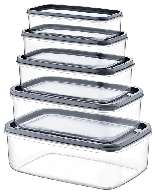 Keep London Kitchen Quicksilver Safebox Saklama Kabı 5 Piece Set