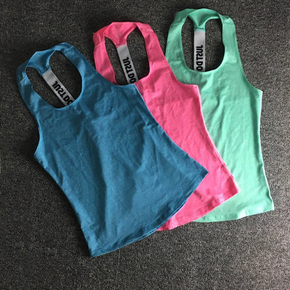 Women Sleeveless Fitness Vest