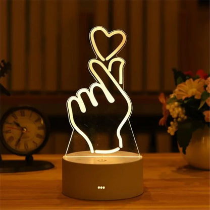 3D Acrylic Lamp for Decoration