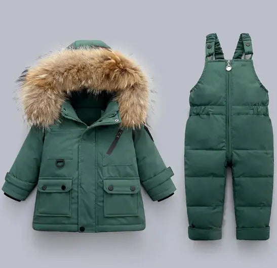 Winter Baby Jacket Suit