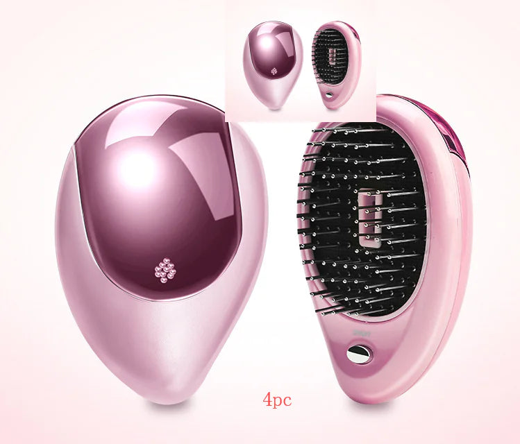 Mini Electric Massage Comb with Ion Vibration