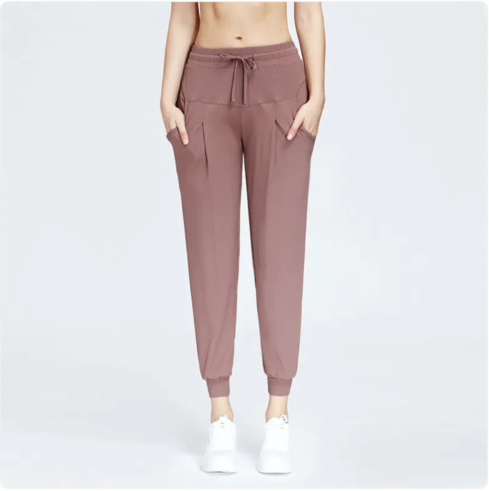 Casual Loose Running Trousers for Sports and Everyday Wear