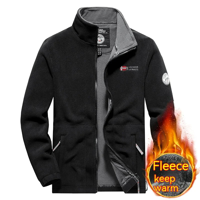 Men’s Double Layered Fleece Jacket