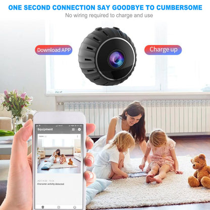 Mini Hidden Spy Nanny Camera Wireless Nanny Cam WiFi Home Security HD 1080P DVR