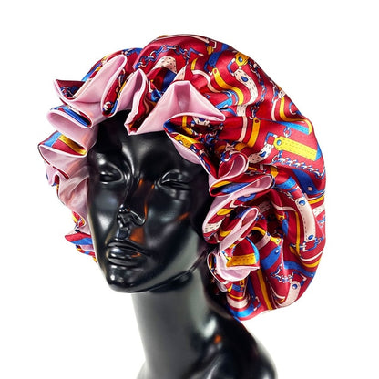 Women Satin Sleeping/Shower Cap